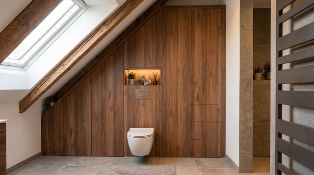 Einbauschrank Bad